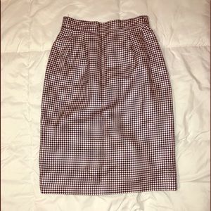 Vintage Patterned Skirt